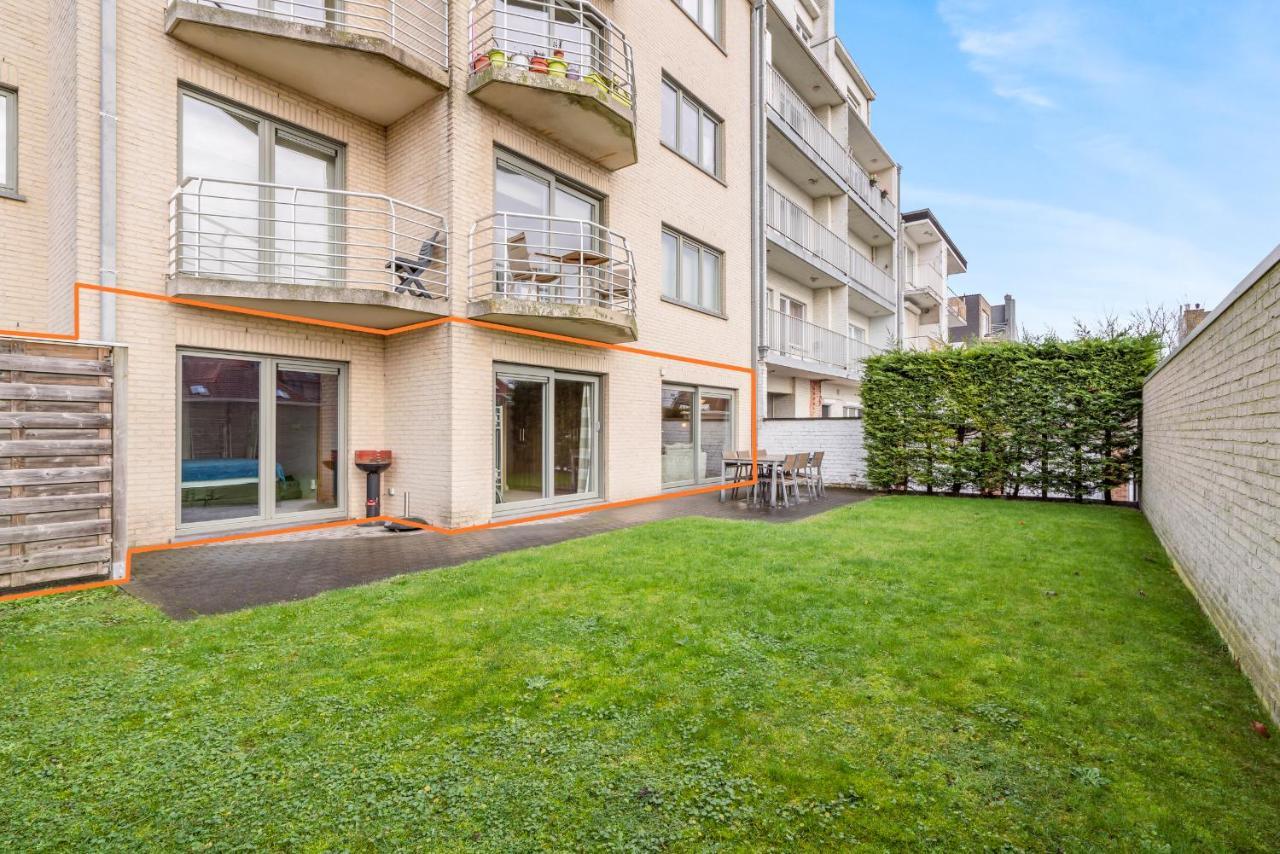 Luxury Apartment With Garden Close To The Beach Ostend Exterior foto