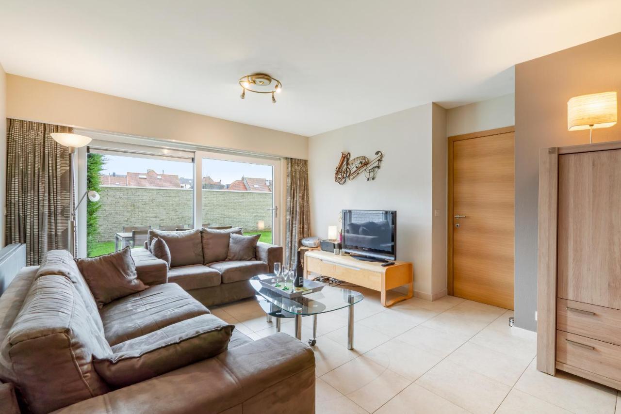 Luxury Apartment With Garden Close To The Beach Ostend Exterior foto